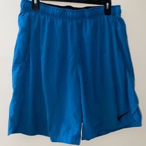 Royal Blue NIKE Men’s Dri-Fit Lightweight Active Shorts [L]